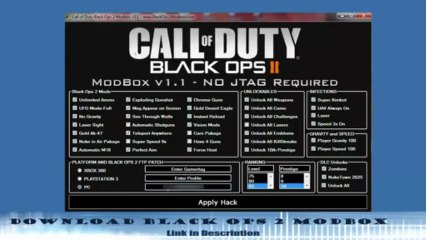 Black Ops 2 Hack ModBox v1 1 - 2013 For Free