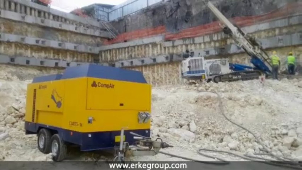 ERKE Dış Ticaret ltd., Soilmec SM-14 Anchoring Application - Zemintaş - www.erkegroup.com