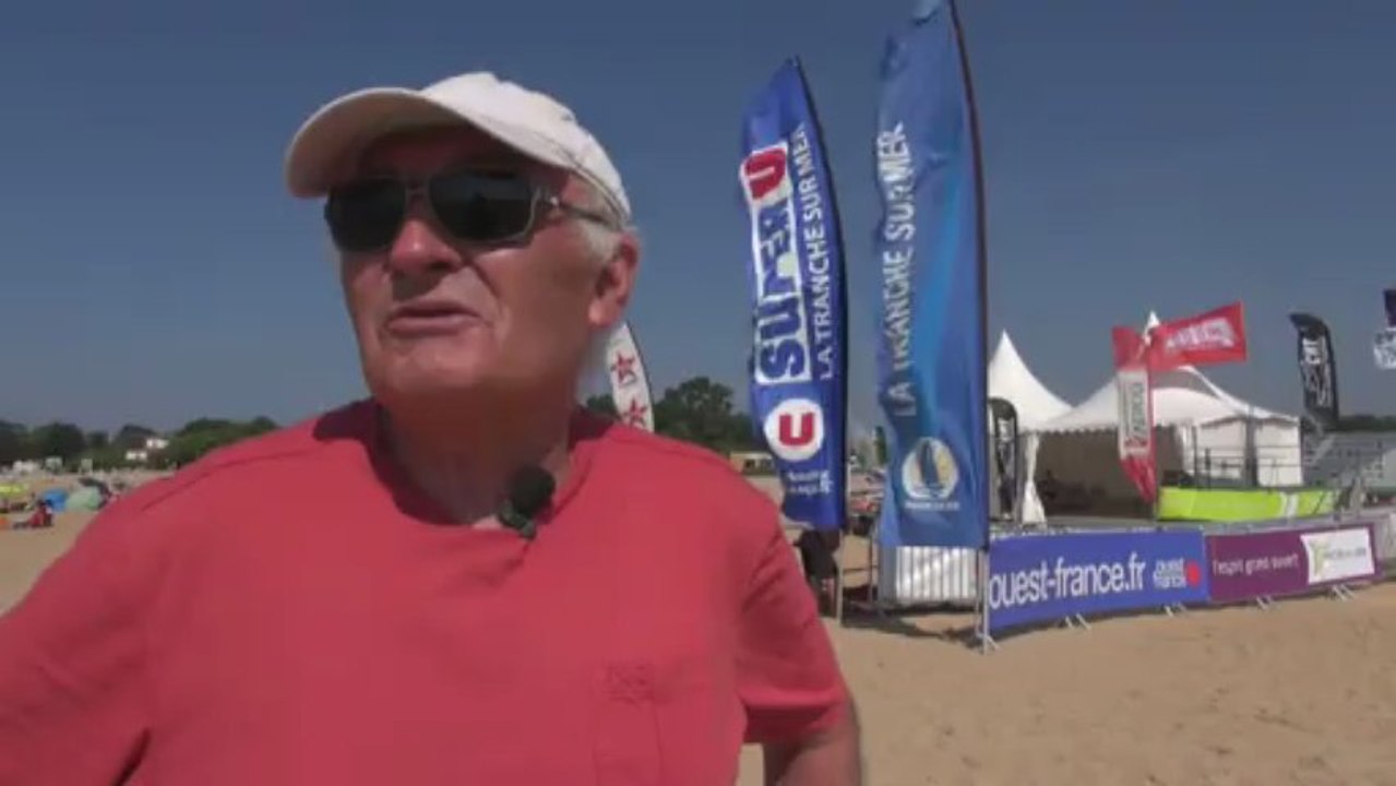 Raid La Tranche sur Mer / Ile de Ré en planche à voile