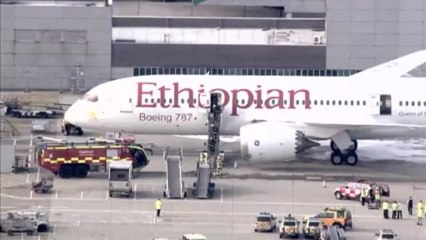 Dreamliner catches fire at Heathrow Airport