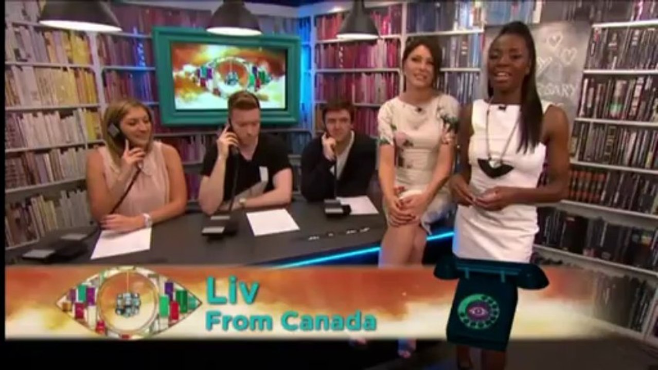 Me and Paul have a fan from Canada Calling Big Brother's BOTS :-)