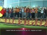 kayserispor günlüğü taraftar kutlama