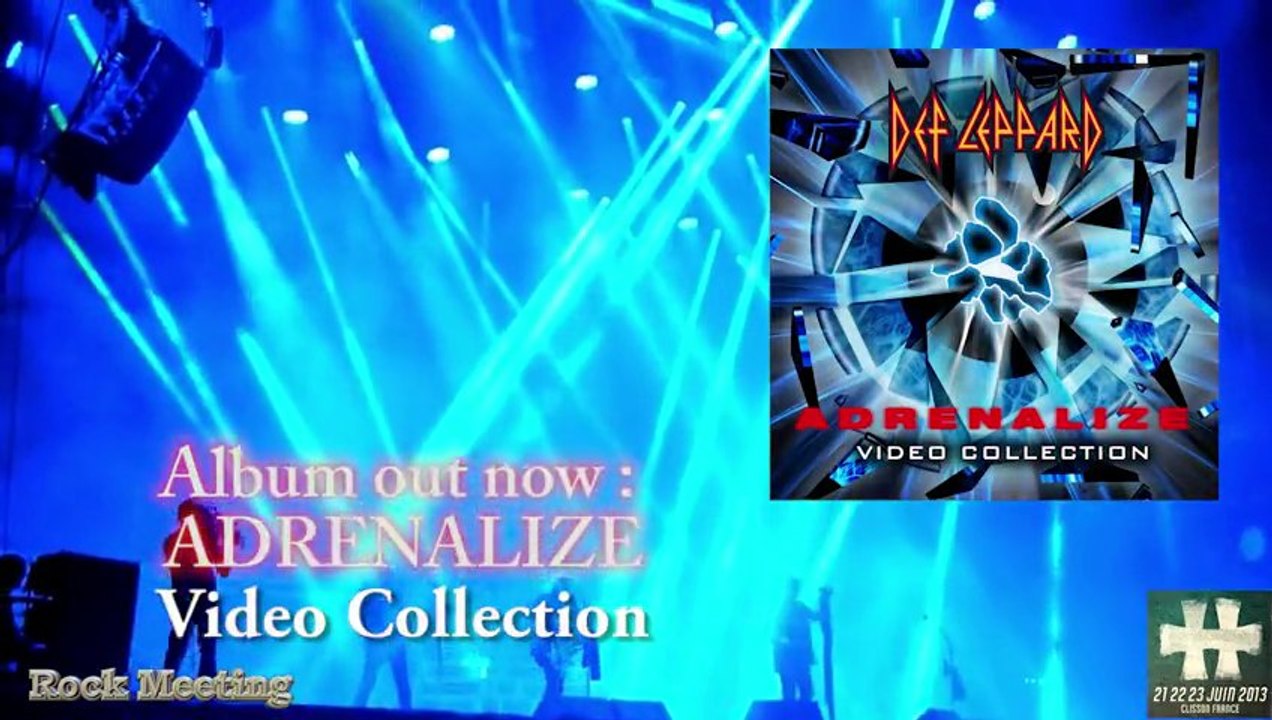 DEF LEPPARD HELLFEST 2013 Foolin Clisson  21 06'