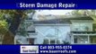 Charleston Roof Repair | Greenville Storm Damage Repair Call 803-955-0374