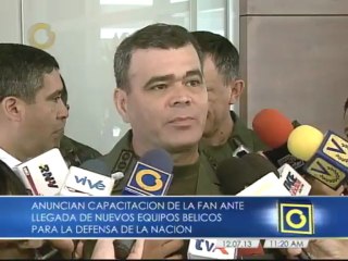 Declaraciones del nuevo jefe del CEO, Vladimir Padrino López