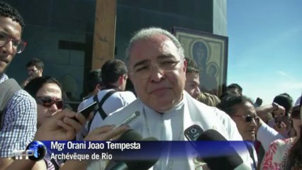 Brésil: les symboles des JMJ au Christ de Rio