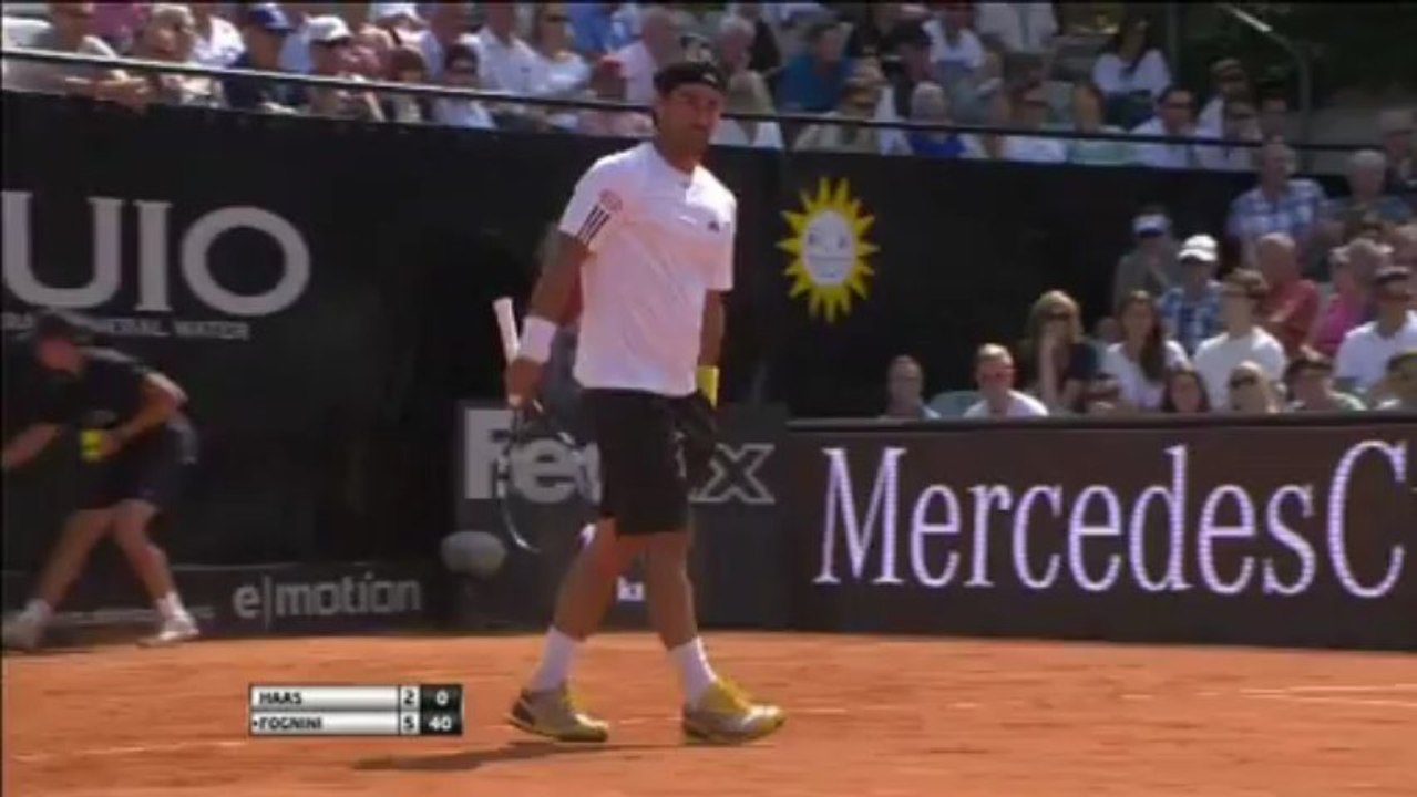 ATP Stoccarda - Fognini piega Haas, e va in semifinale