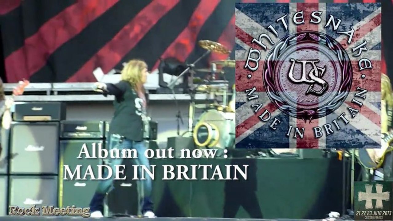 WHITESNAKE HELLFEST 2013 -  Still Of The Night Clisson