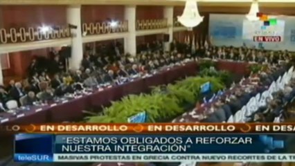 El recuerdo a Chávez marca el comienzo de la cumbre del Mercosur