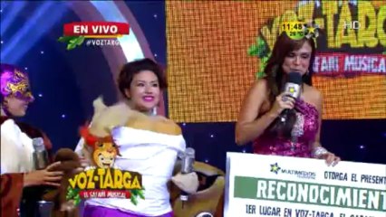 La Piojita es la ganadora de la Voz-Targa