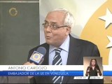 Presidente de Globovisión se reunió con embajador de la Unión Europea