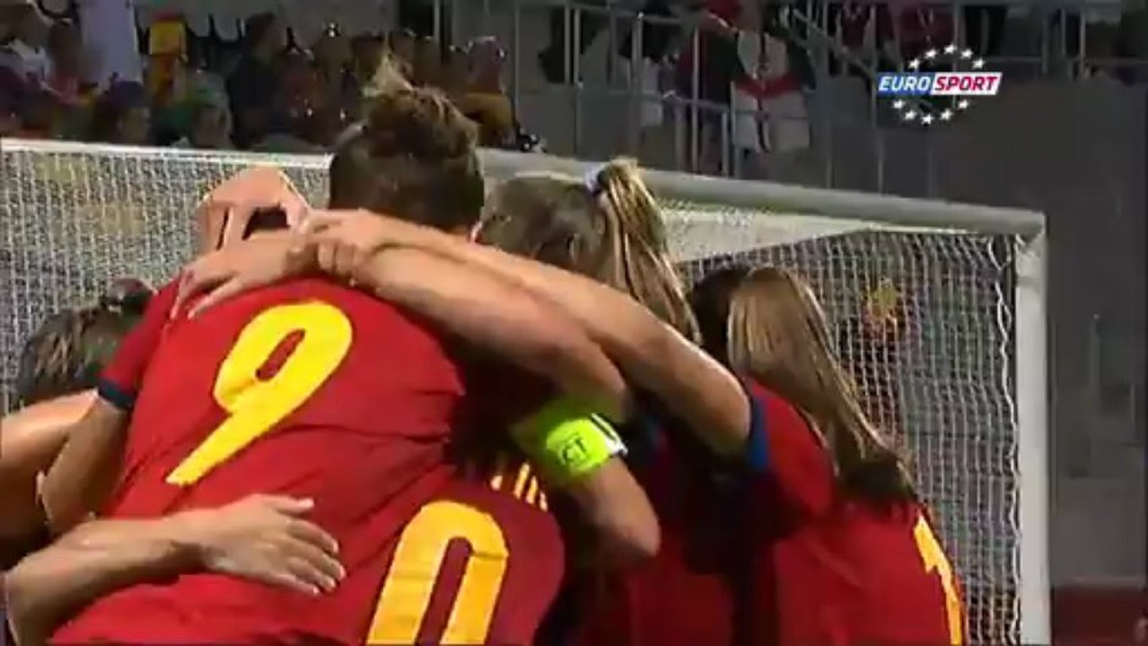 Hlts Spain - England