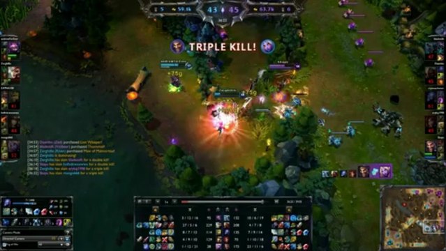 Un teamfight légendaire - League of legends - team-aaa.com