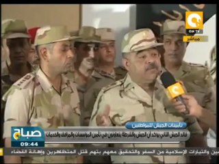 صباح ON - ل. أحمد وصفي: الجيش المصرى كان ومازال وسيبقى جيش الشعب