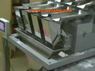 Automatic sugar flow pack machinery