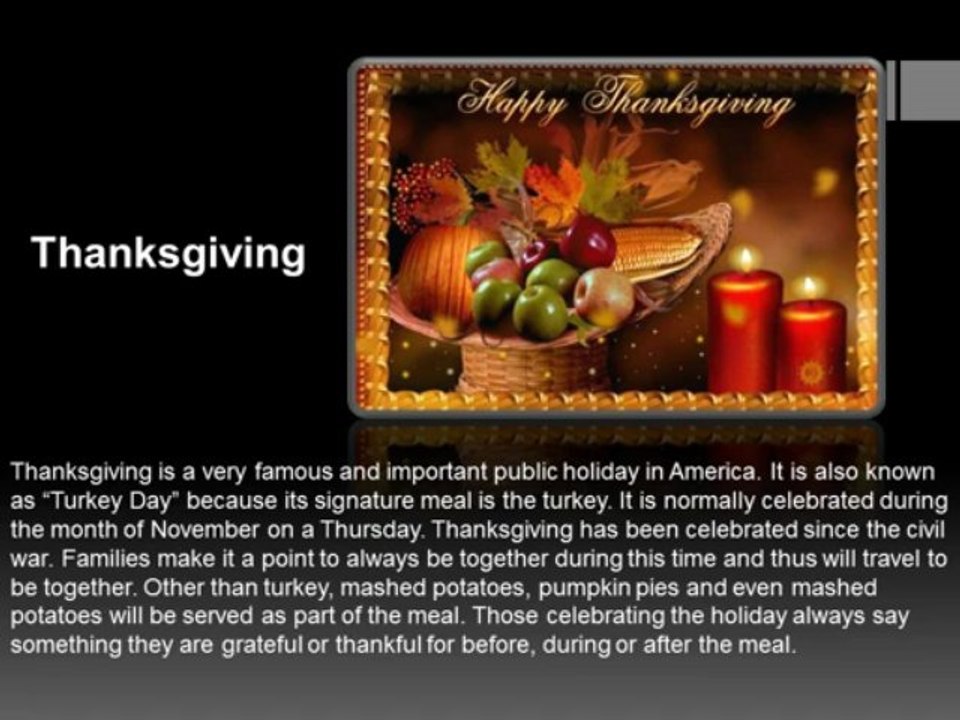 American Holidays Traditional & Commercialized