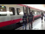 Roma - 'Ndrangheta ,latitante arrestato alla stazione Termini (13.07.13)