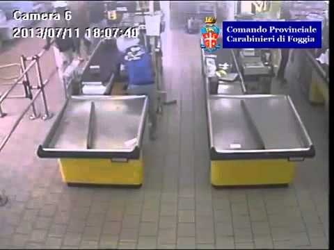 Foggia - Busta sul volto e tenta una rapina, arrestato (12.07.13)