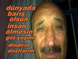 mürsel tazegülden dünyaya barış çağrısı