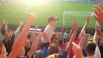 Little PSV Eindhoven fan leads the chants AMAZING!