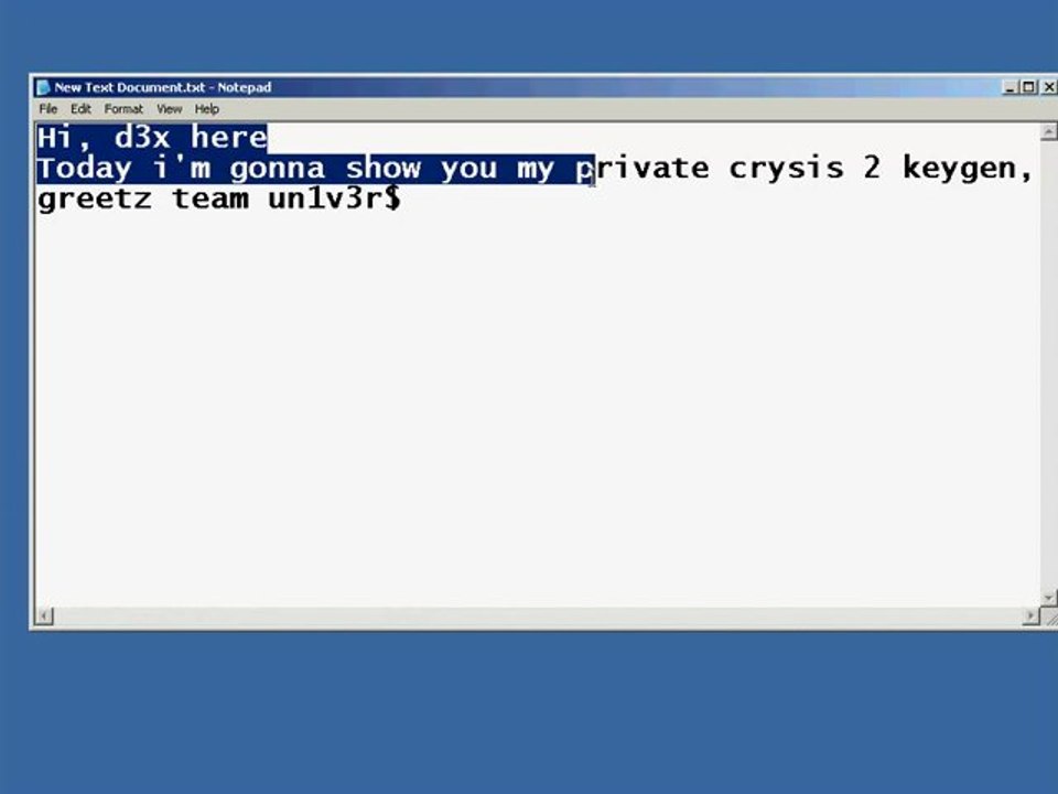 Crysis 2 KeyGen [UPDATED] [JUNE 2013]