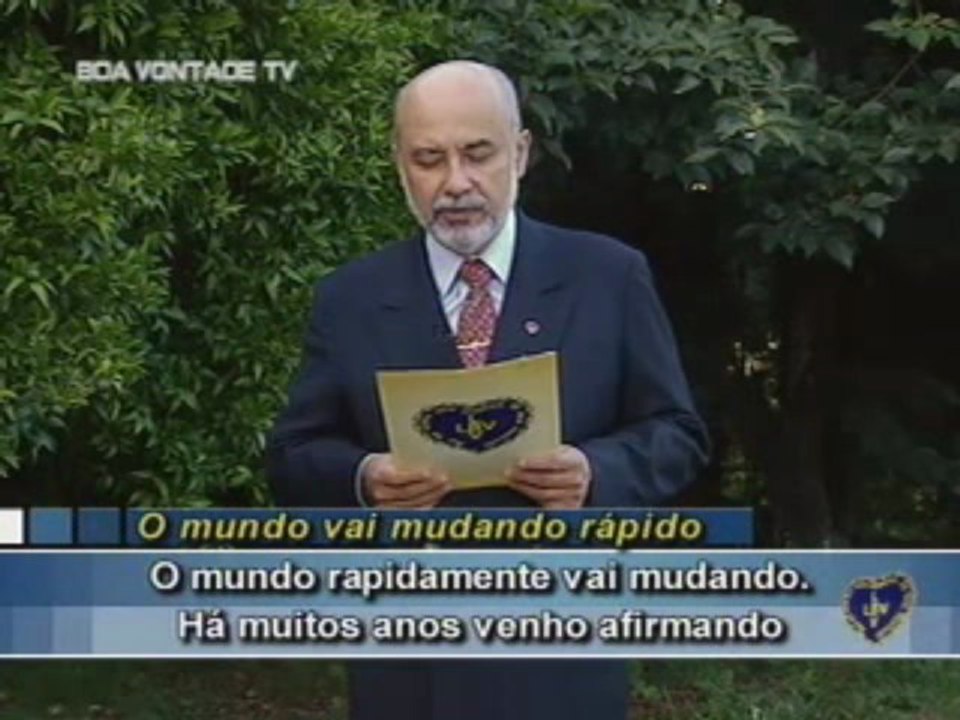 O mundo vai se transformando rapidamente - PAIVA NETTO - RELIGIÃO DE DEUS - ECUMENISMO - LBV - BRASIL