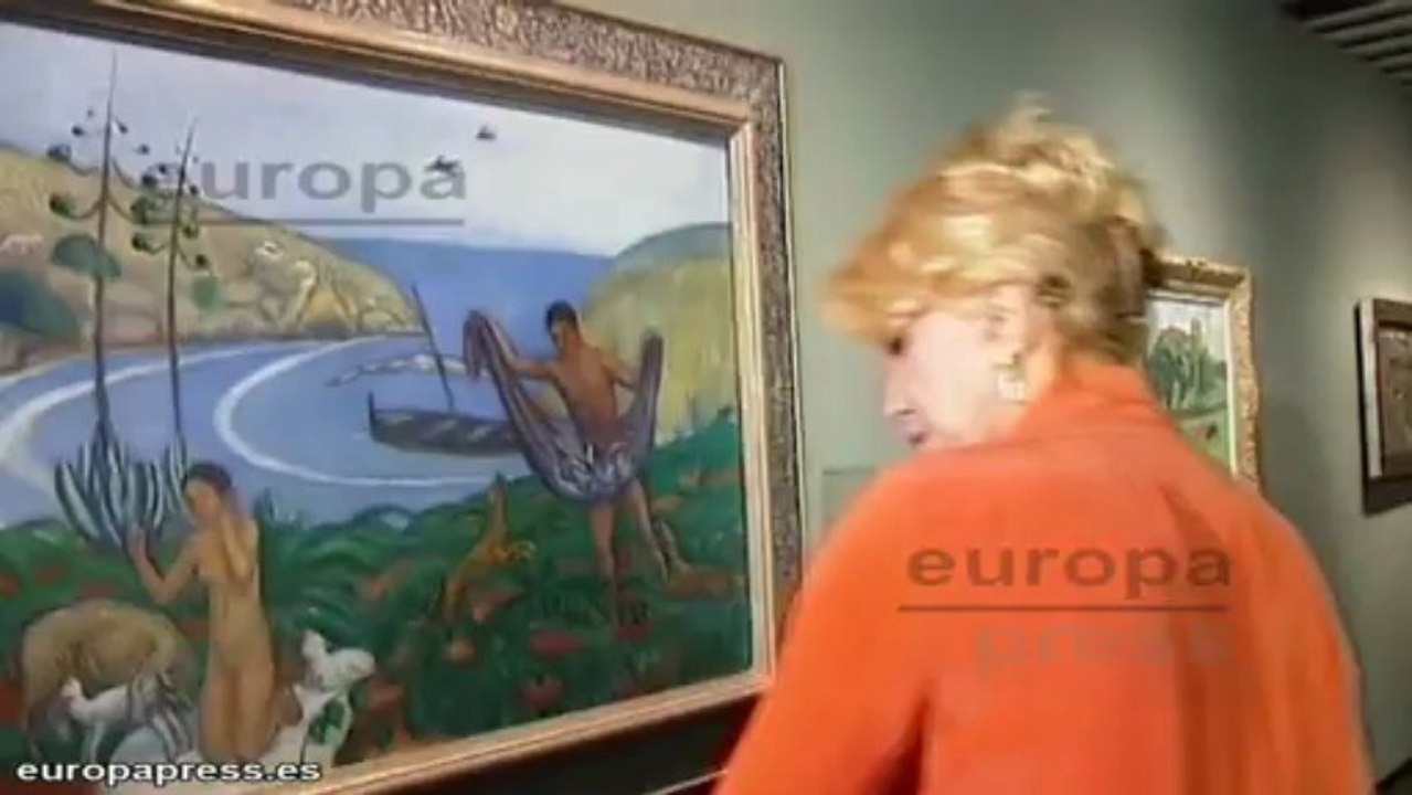 La baronesa Thyssen plantea rotar sus obras