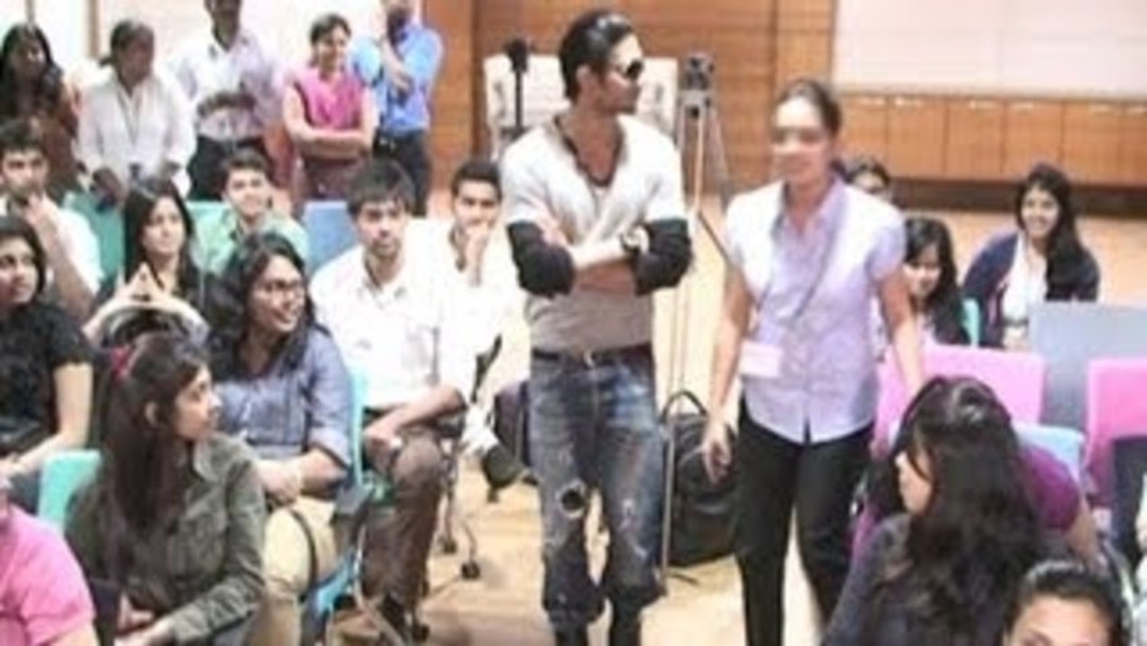 Prateik Babbar @ Welingkar Institute For Promotion Of Film Issaq