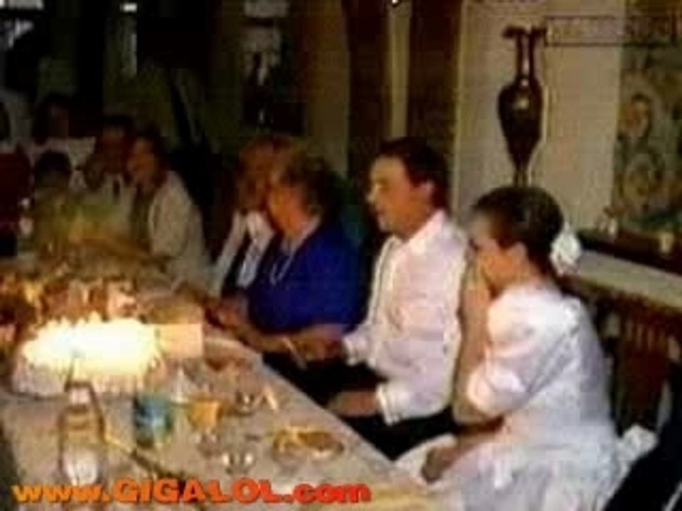 Incroyable feu mariage