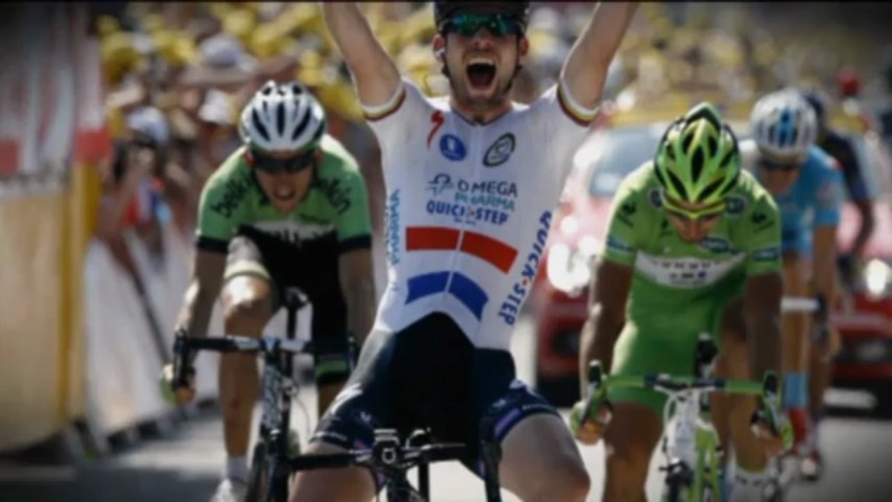 TdF: Attacke am Wind! Cavendish gewinnt, Valverde verliert