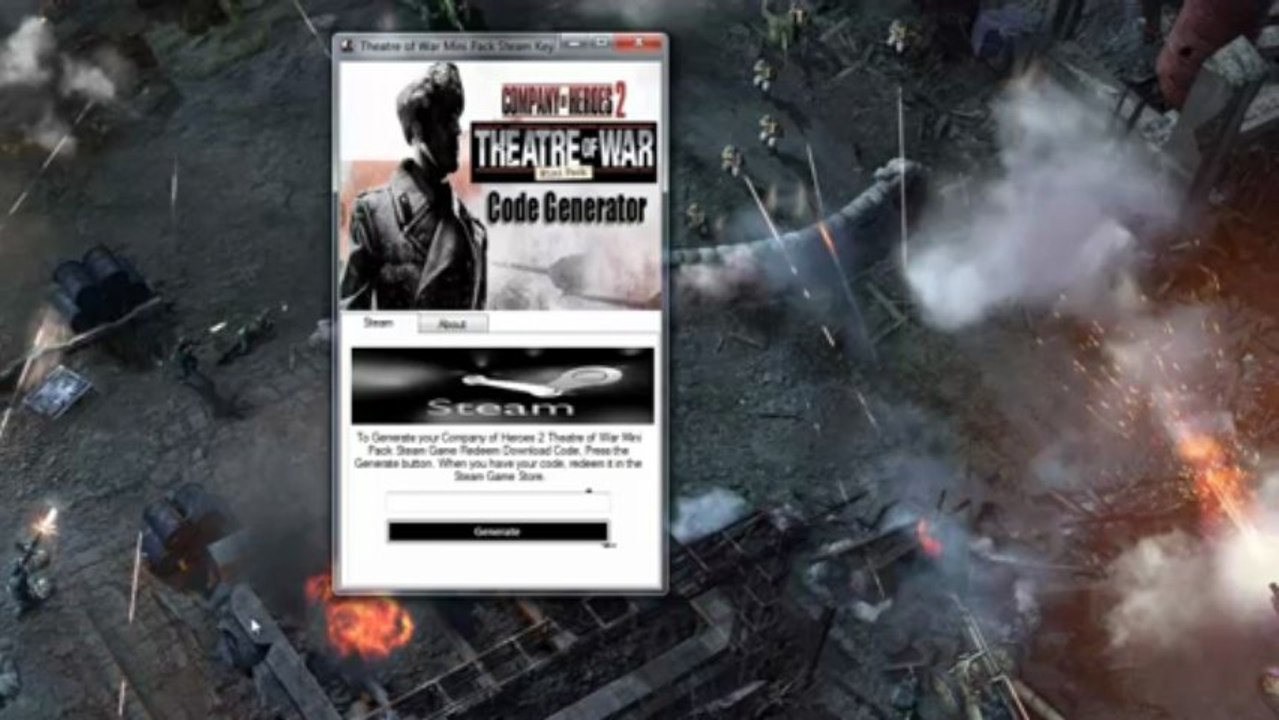 Company of Heroes 2 Theatre of War Mini Pack Activation code Free