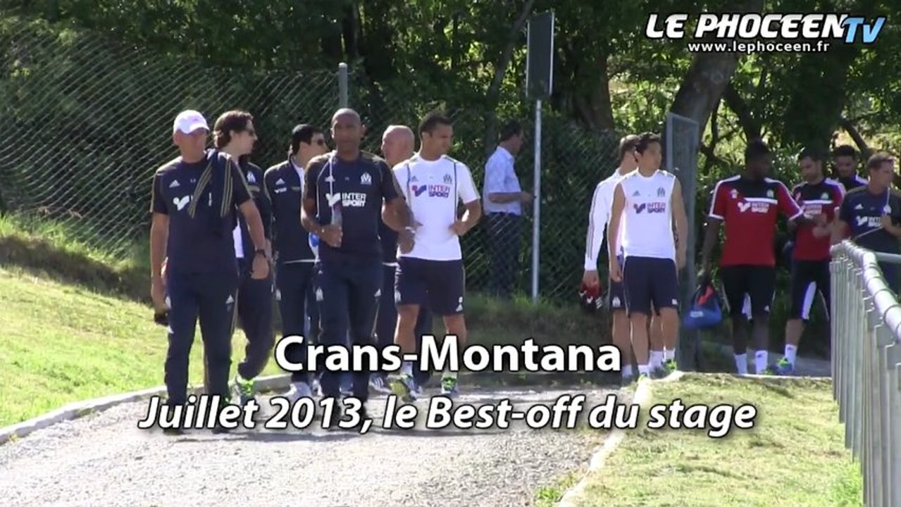 L'OM à Crans-Montana, c'était ça !