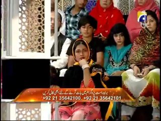 Iftar Aamir ke sat Part 2 in Amaan Ramazan with Aamir Liaquat 2nd iftari 1434h 12-7-2013