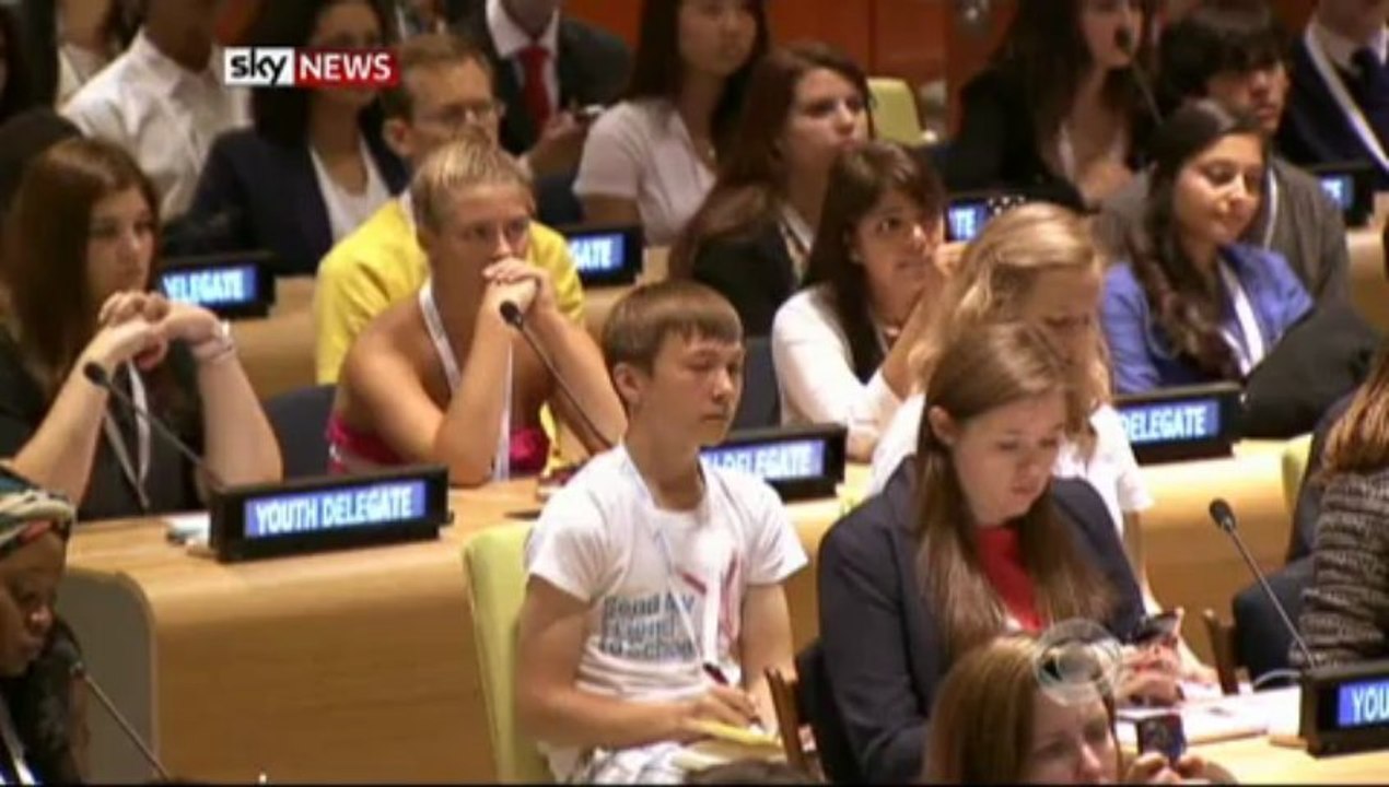 Malala To The U.N.: “One Child, One Teacher, One Book And  One Pen…”