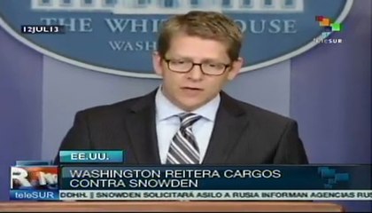 Casa Blanca reitera cargos contra Snowden