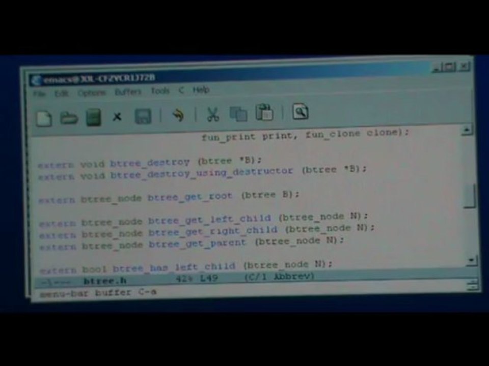 Cours d'algorithmique 36. Arbres, partie 3 : le module btree