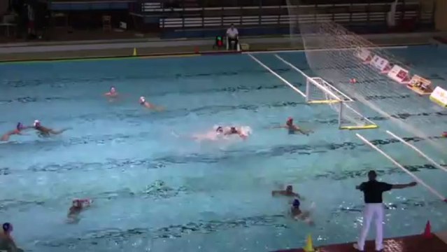 Water Polo : France - Danemark 1er Quart Temps