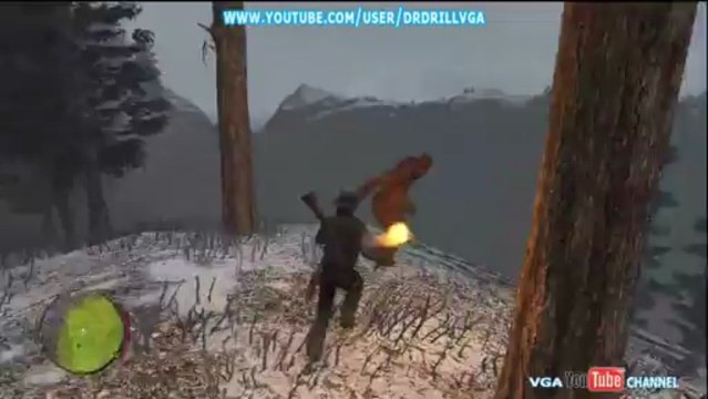 Red Dead Redemption Undead Nightmare Bigfoot Sasquatch HD 720p