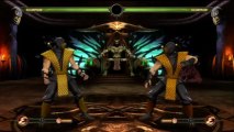 Mortal Kombat 9 Klassic Skins DLC Pack 1 With Fatalities HD 720p