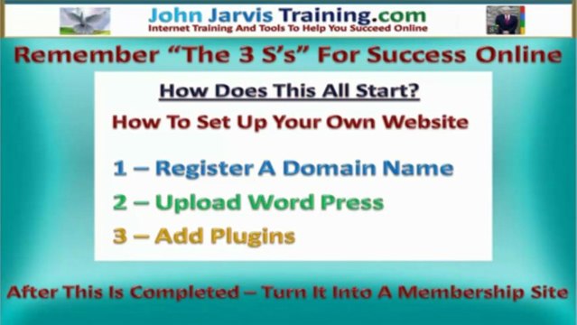 How To Set Up Your Own Website And Dominate The Search Engines Video 2