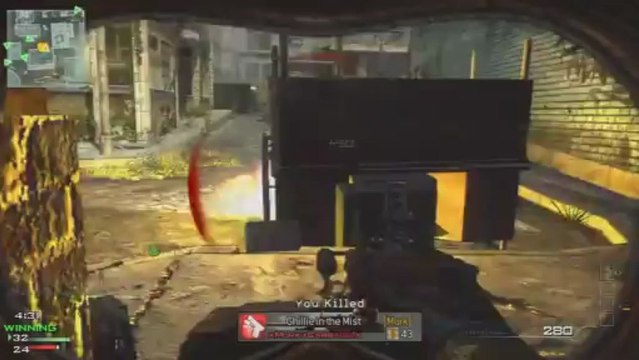 MW3: Juggernaut with Every Gun Show M16A4 (Modern Warfare 3 Gameplay/Commentary)