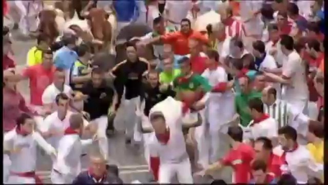 Vingt trois blessés dans une bousculade aux Fêtes de Pampelune