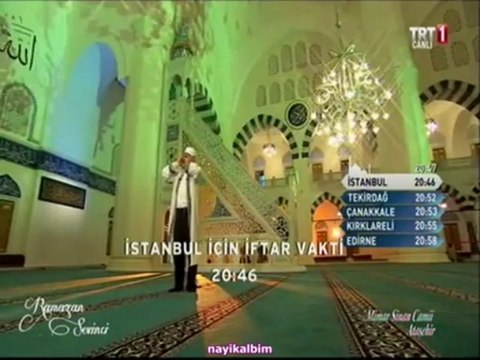 İFTAR DUASI ve EZANI 4 Ramazan 2013