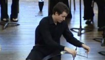 Austin Blackburn plays _Ave Maria_ on musical saw