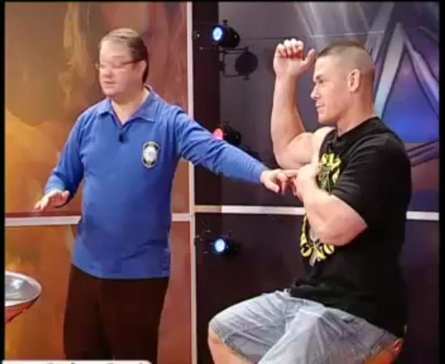 Infortunio John Cena mostrato su wwe news di Stefano Benzi
