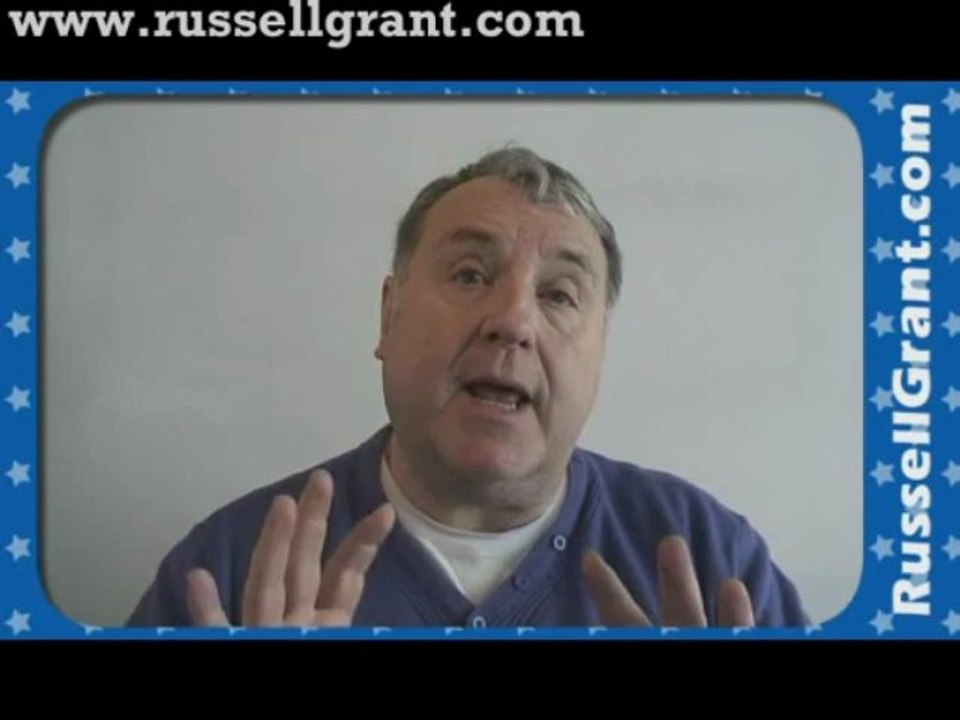 Russell Grant Video Horoscope Aquarius July Sunday 14th 2013 www.russellgrant.com