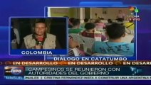 Bogotá campesinos del Catatumbo continuarán diálogos este domingo