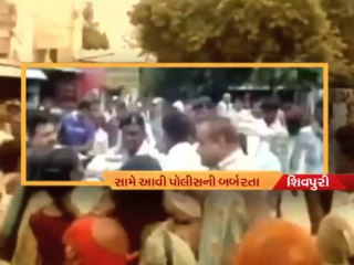 Tv9 Gujarat - Cop beats up women in Shivpuri , Bhopal