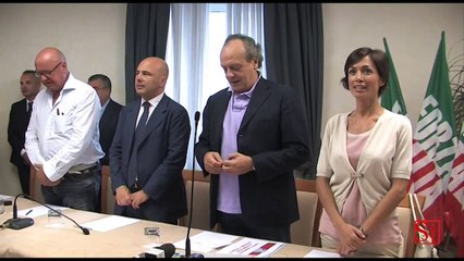 Napoli - Il Pdl campano in campo per Berlusconi (13.07.13)