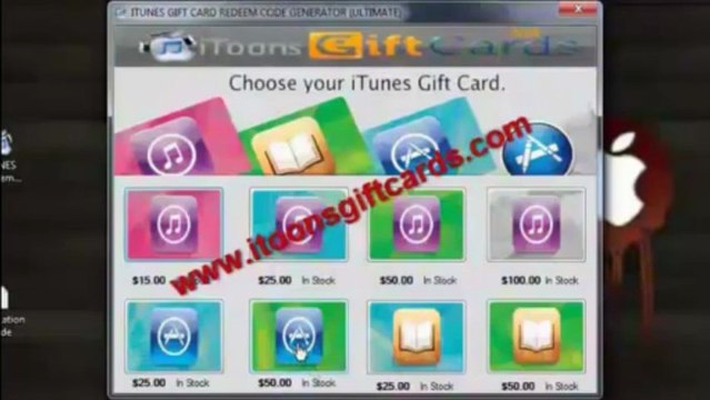 iTunes Gift Card Generator NO SURVEYS